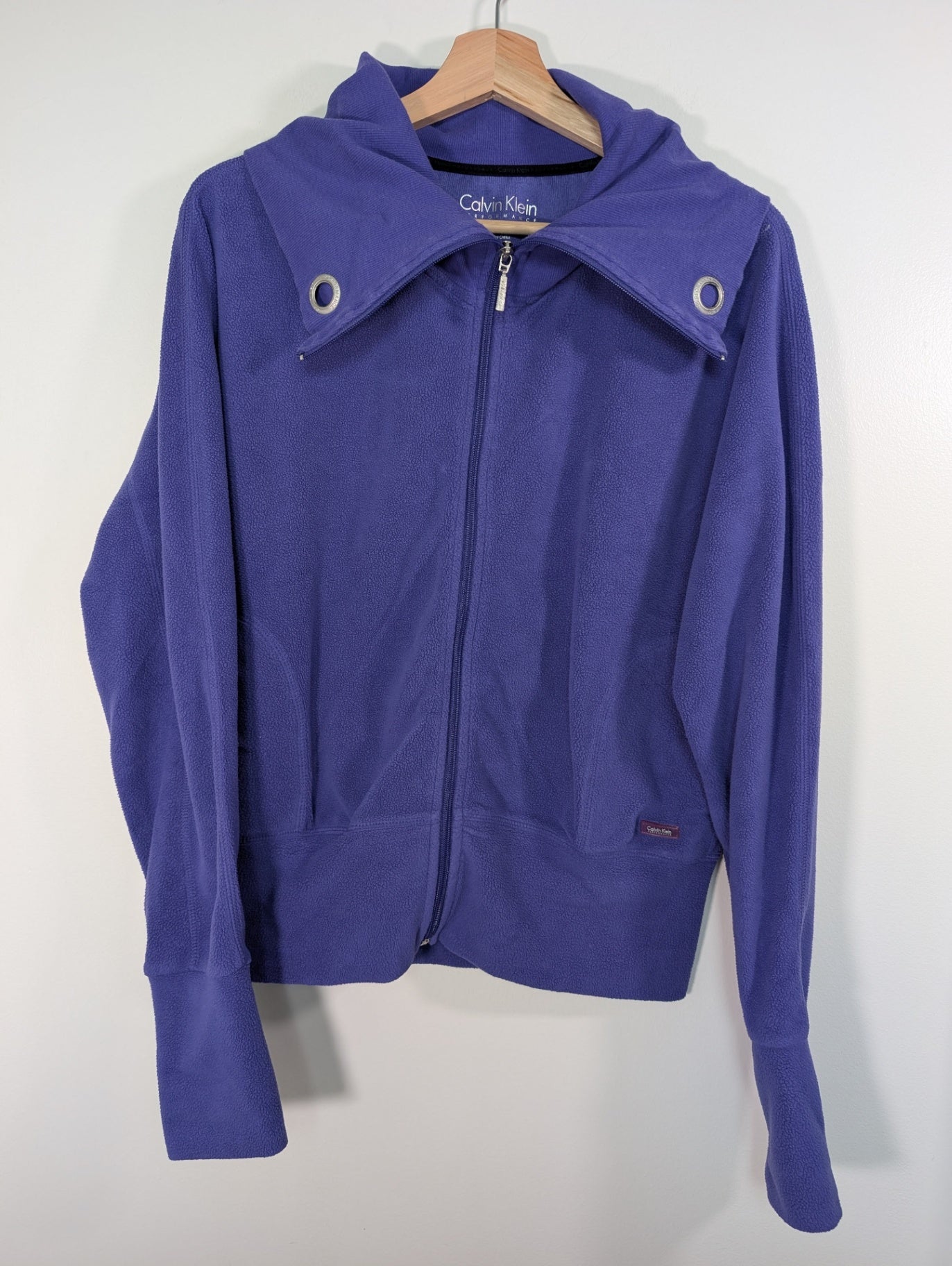 Calvin Klein purple fleece - L
