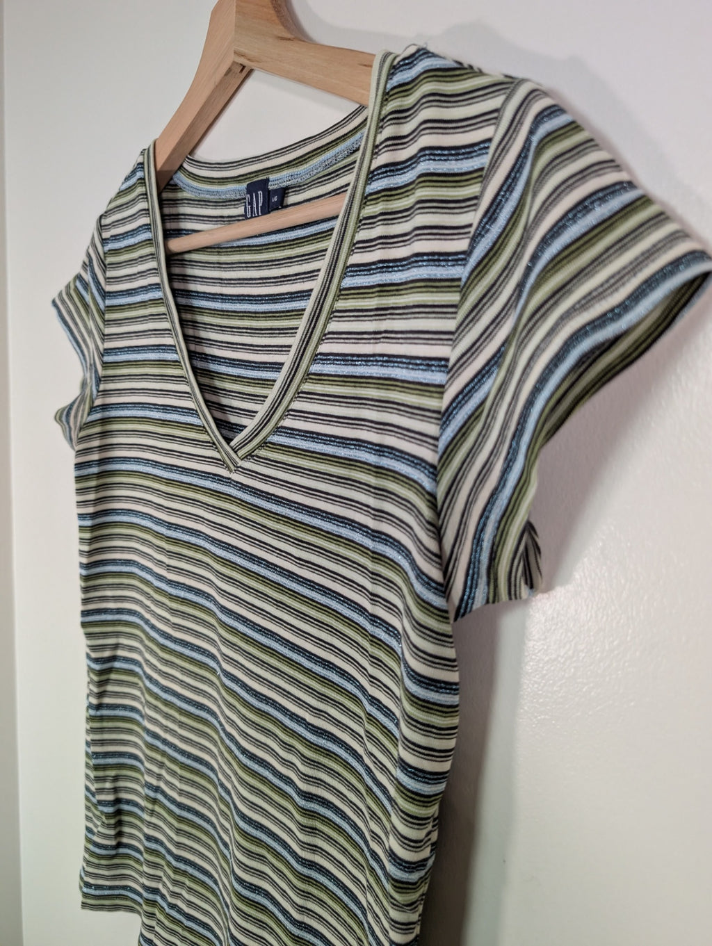 GAP striped tee - L