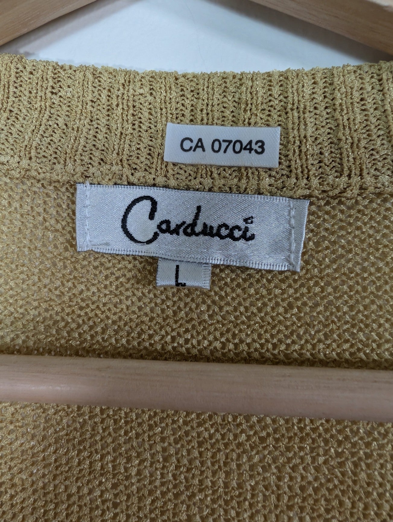 Carducci knit blouse - L