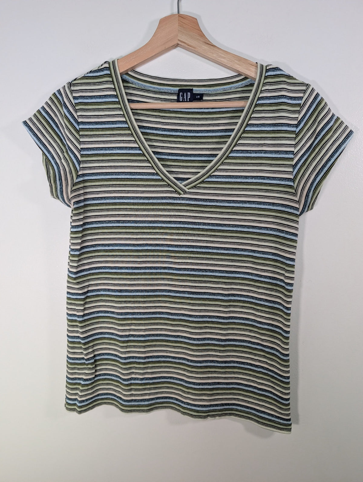 GAP striped tee - L