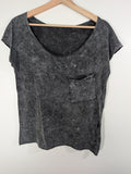C6 black t-shirt - Appears M