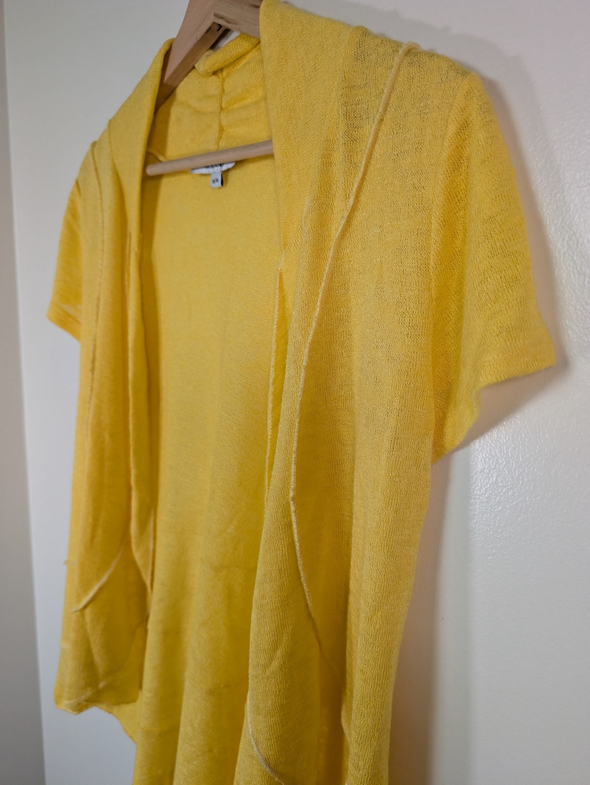 M.I.K.O. yellow cardigan - M