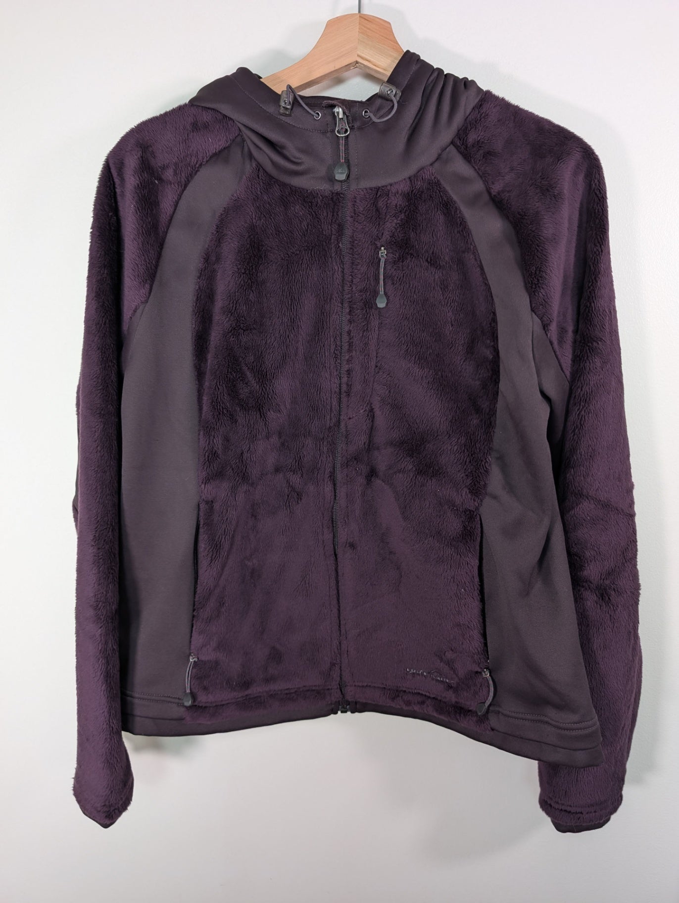 Eddie Bauer purple zip - L