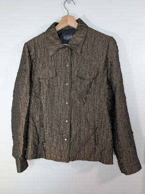 Miss Alliage Collection brown jacket - Appears M