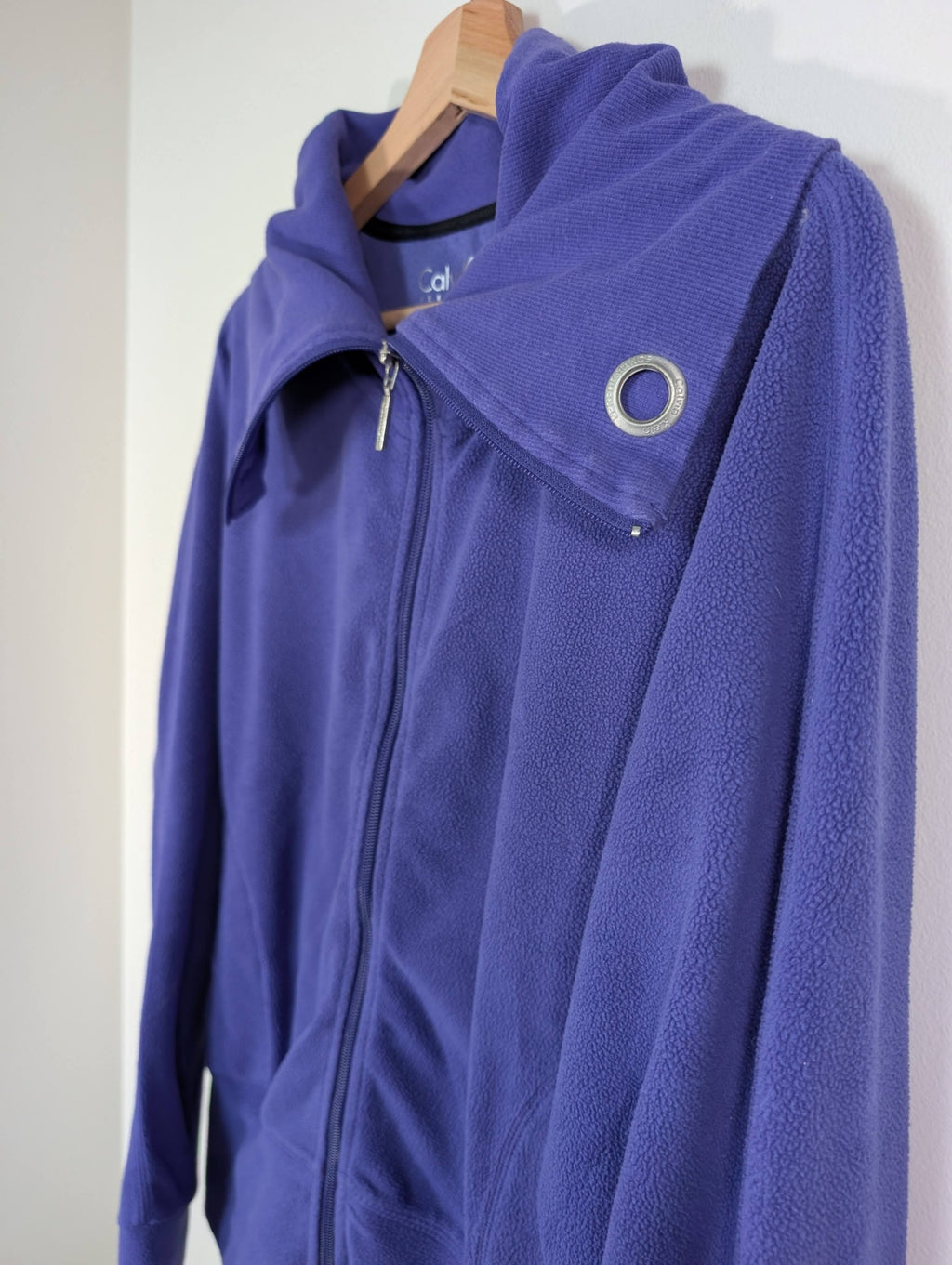 Calvin Klein purple fleece - L