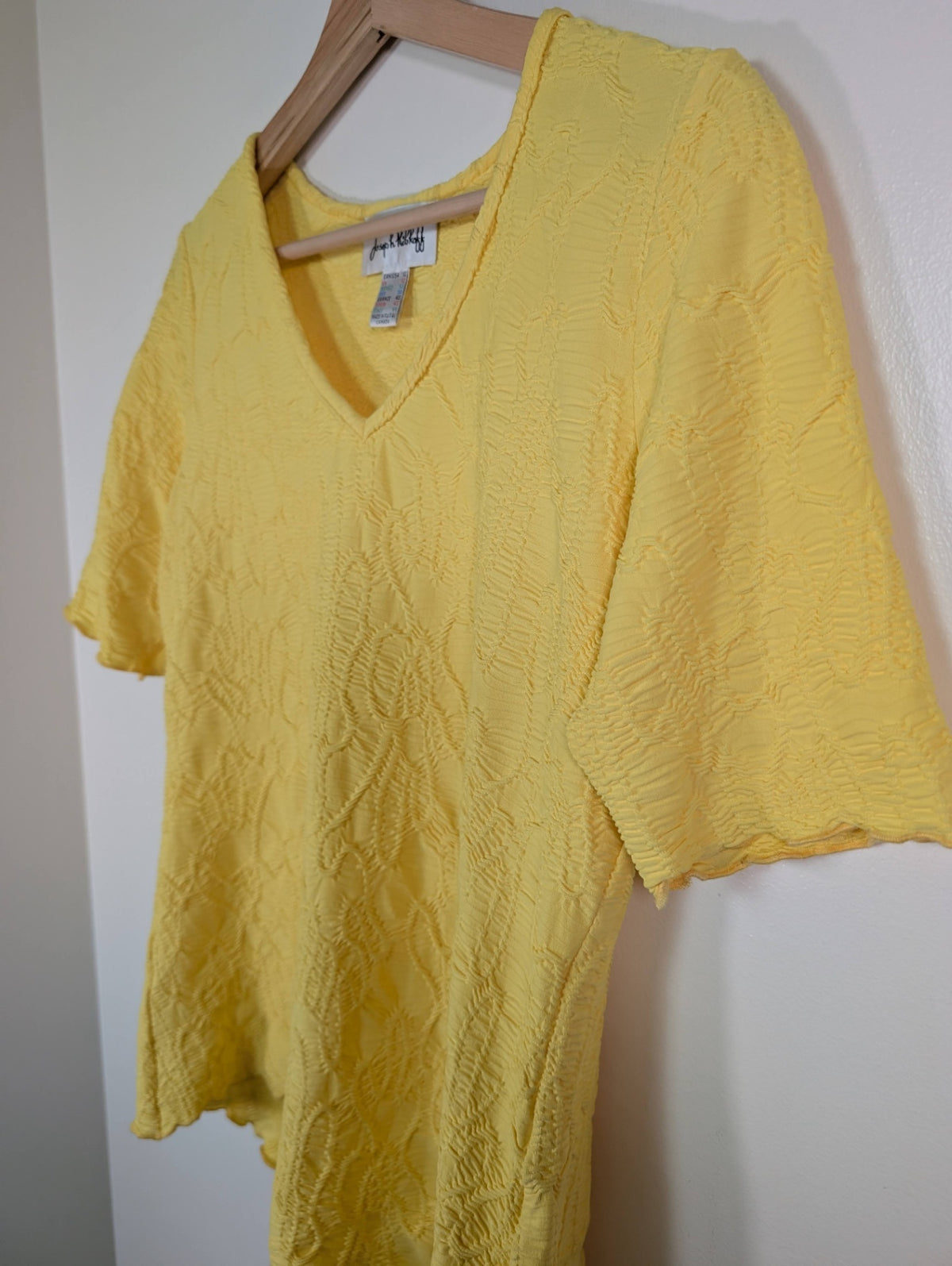 Joseph Ribkoff yellow blouse - 10
