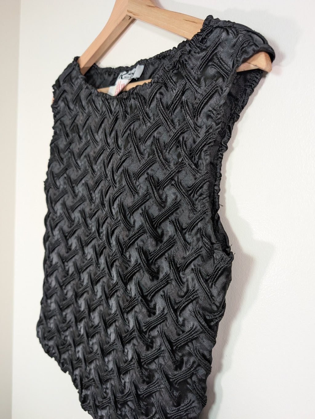 Joseph Ribkoff black textured blouse - 10