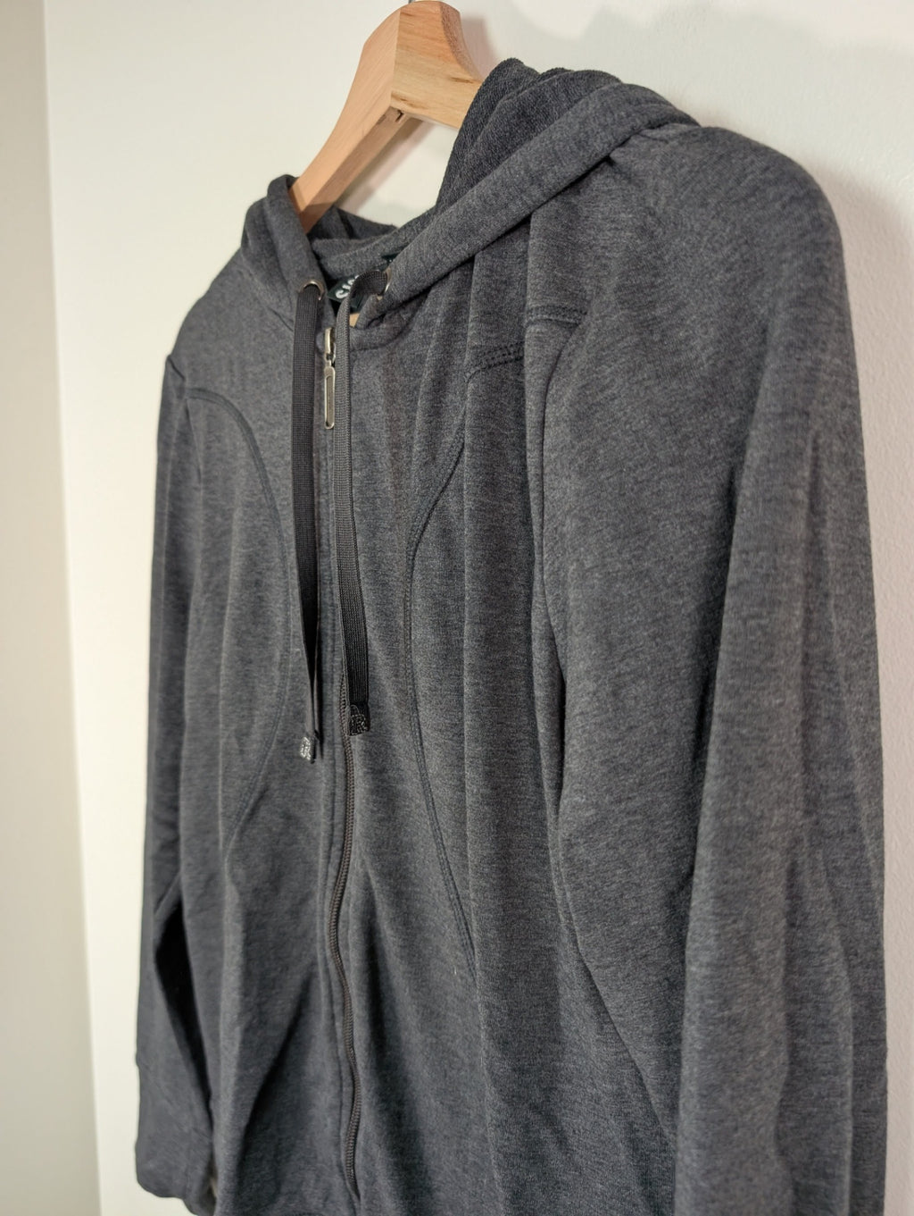 Roots grey zip hoodie - L