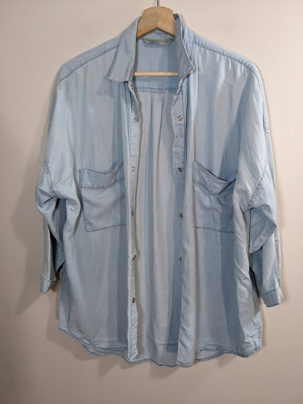 Mango Jeans Denim Button Up - M