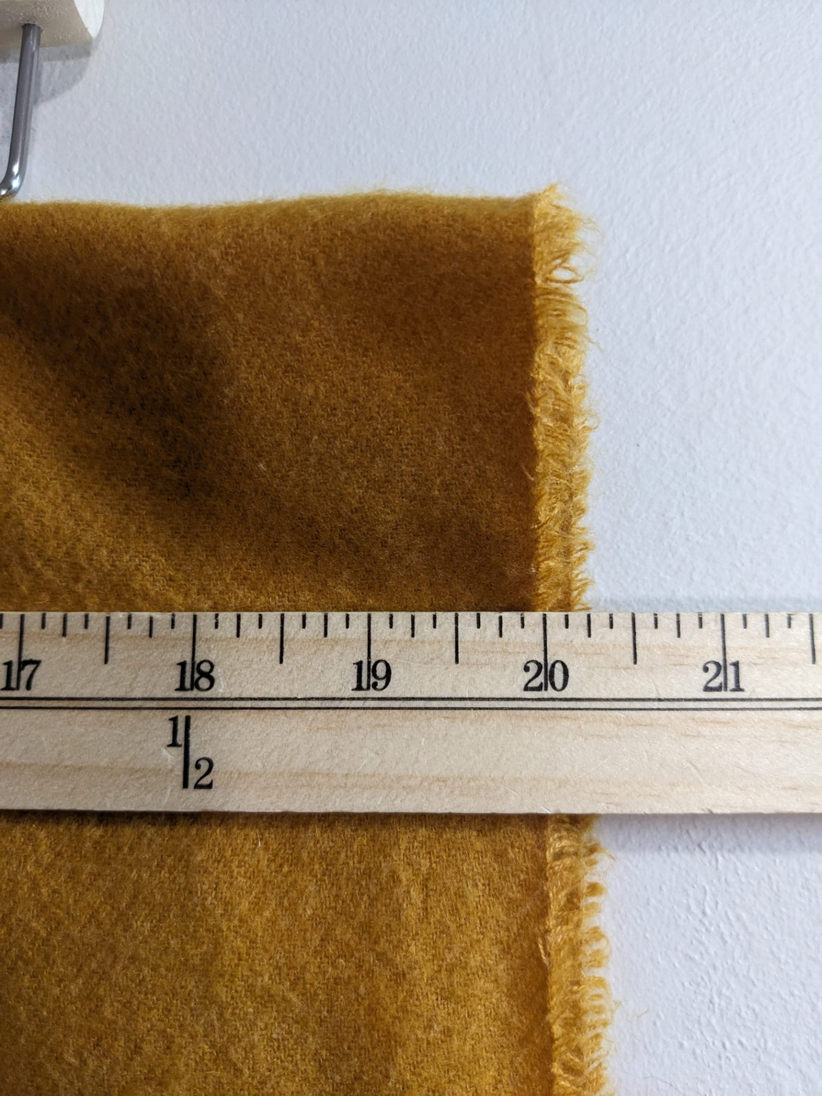 Mustard Knit Scarf - One Size