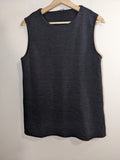 Zara Black Sleeveless Blouse - M