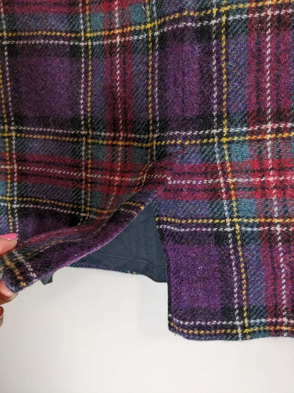 L.L. Bean Plaid Skirt - sz 6