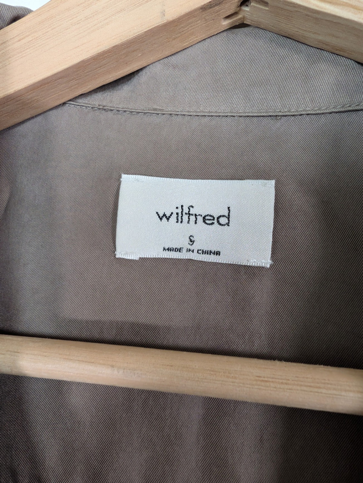 Wilfred grey blouse - S