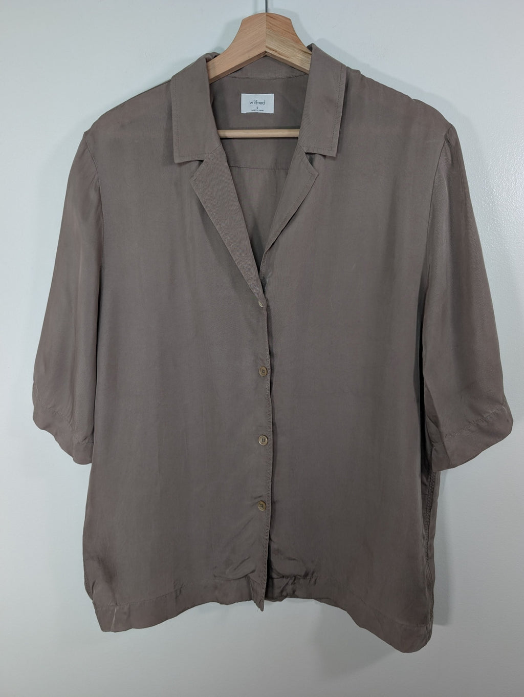 Wilfred grey blouse - S