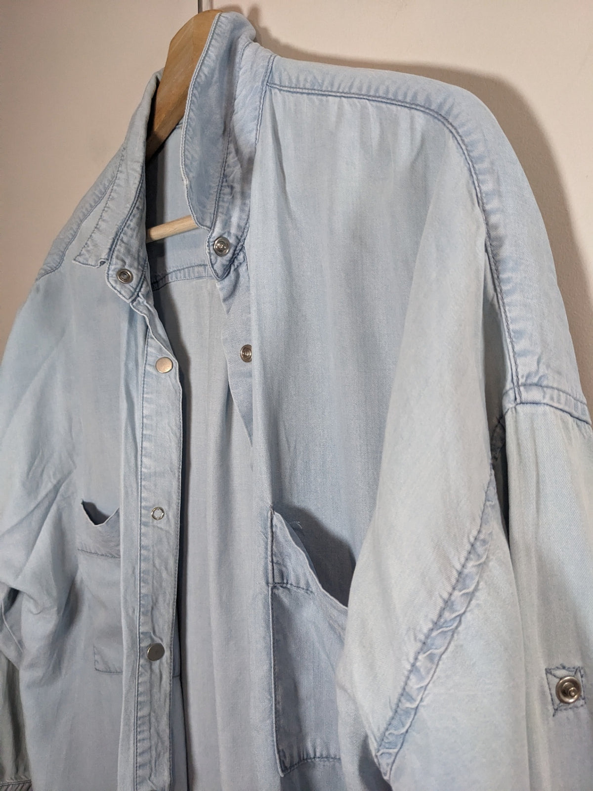 Mango Jeans Denim Button Up - M