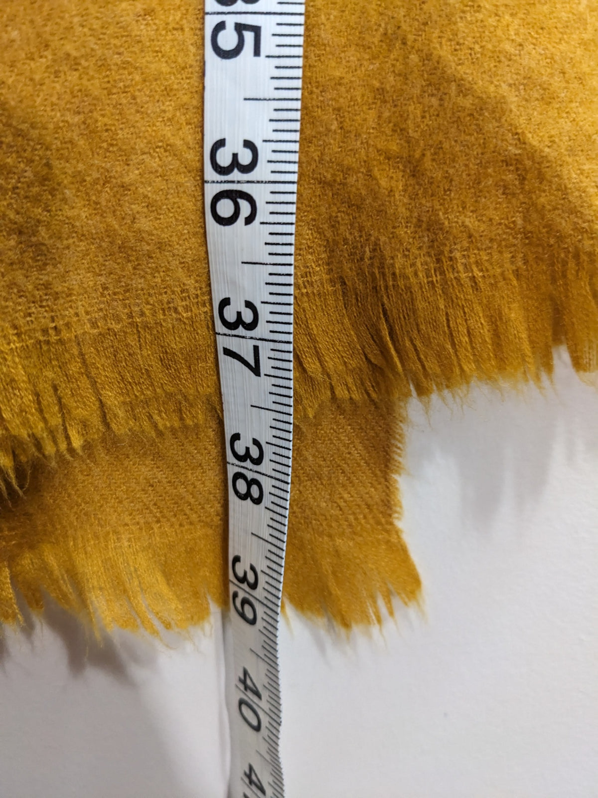 Mustard Knit Scarf - One Size
