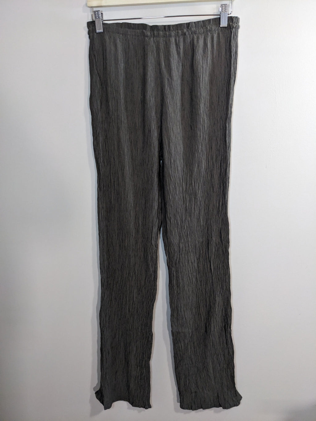 ZARA Crinkle Pants - M