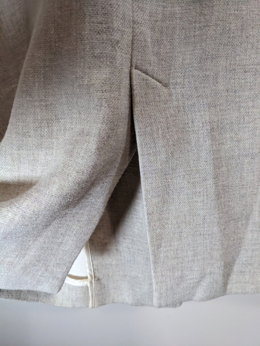 ZARA Cream Jacket - M
