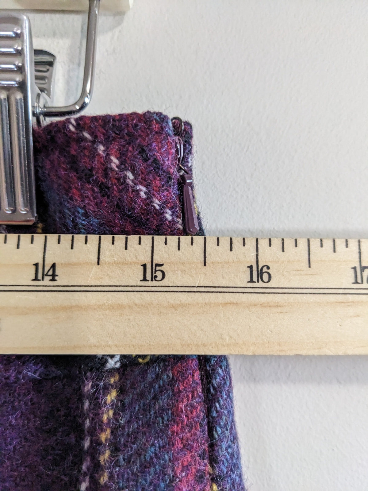 L.L. Bean Plaid Skirt - sz 6