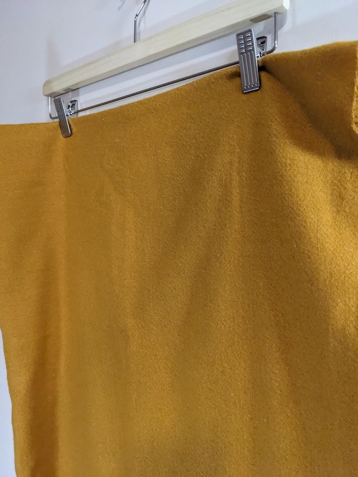 Mustard Knit Scarf - One Size