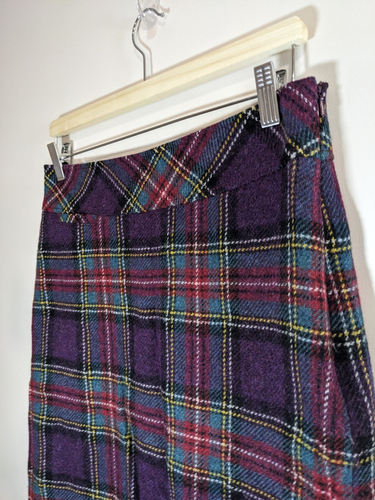 L.L. Bean Plaid Skirt - sz 6