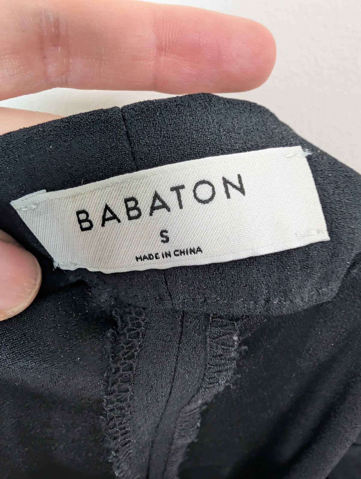 Babaton black trousers - S