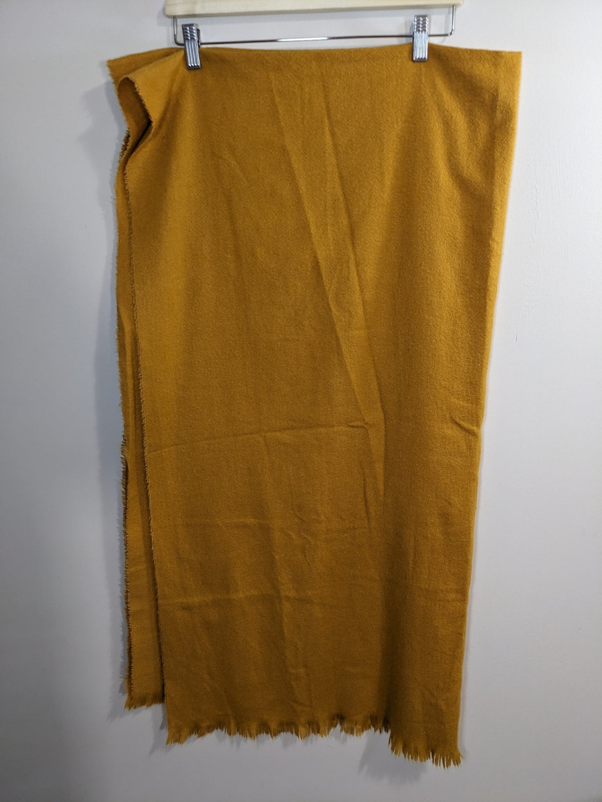 Mustard Knit Scarf - One Size