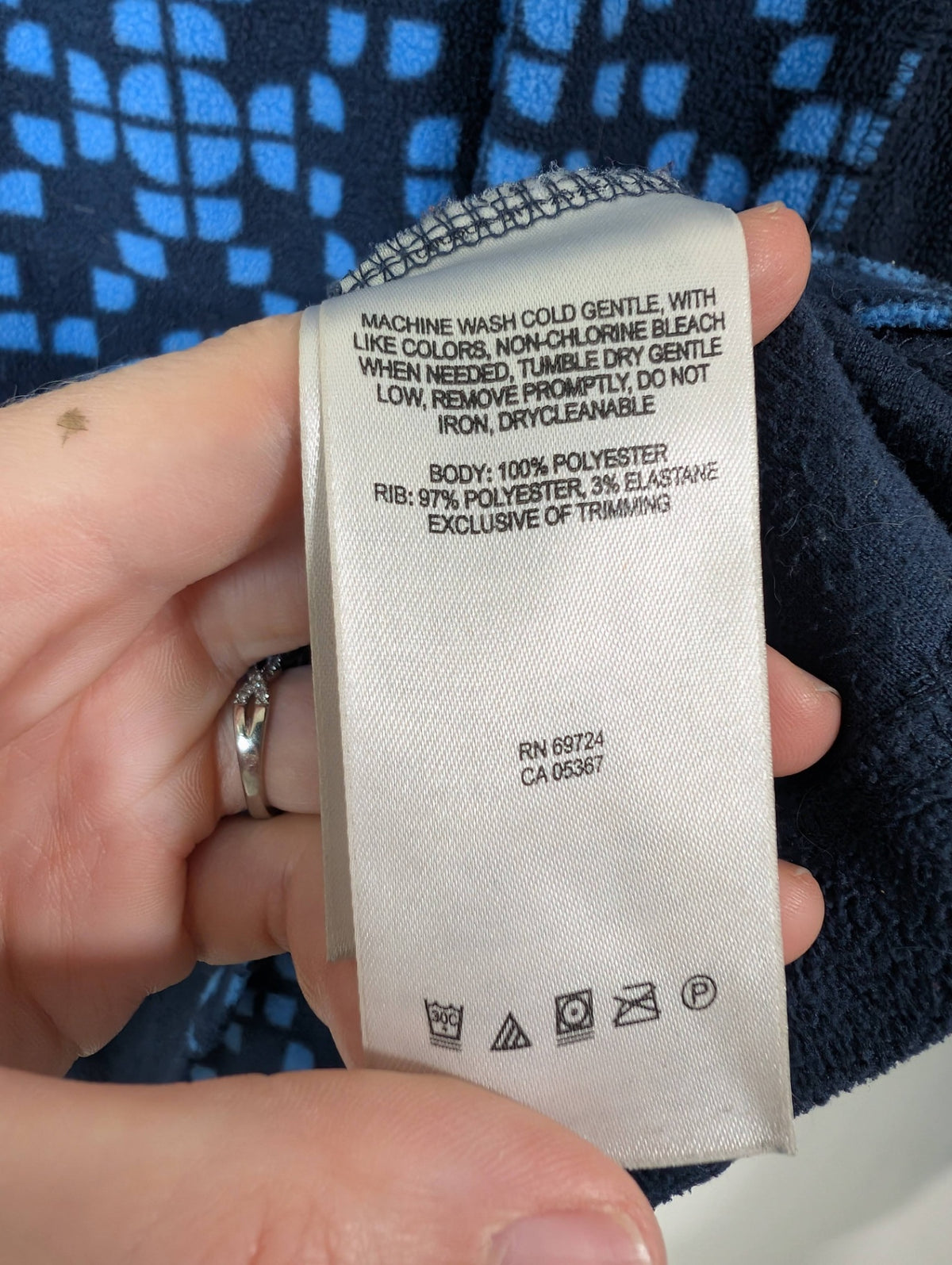 Columbia fleece pullover - S