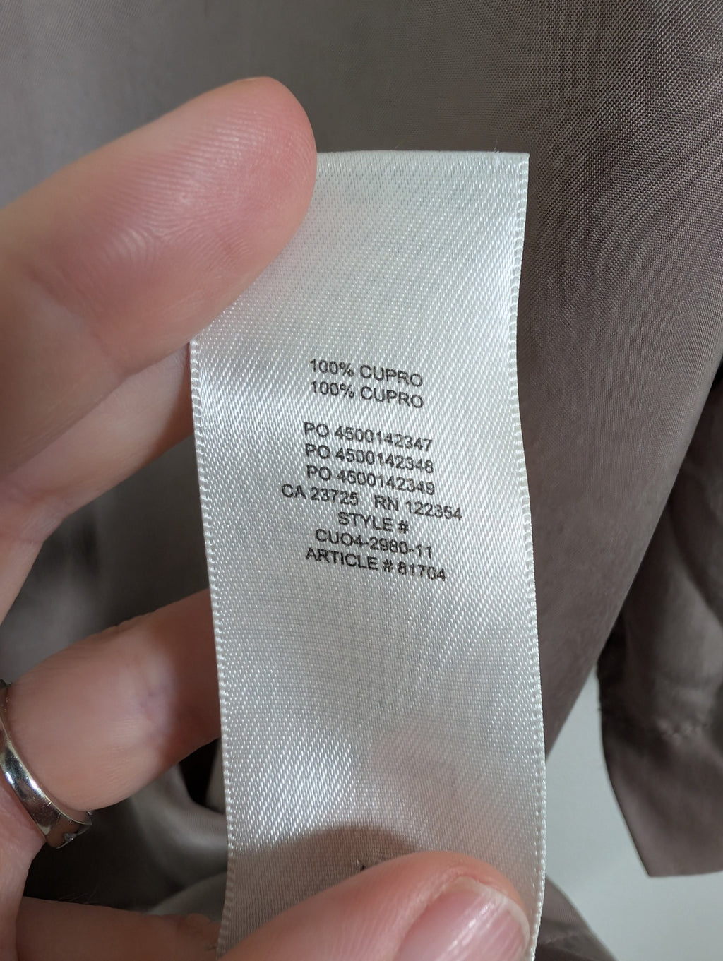 Wilfred grey blouse - S