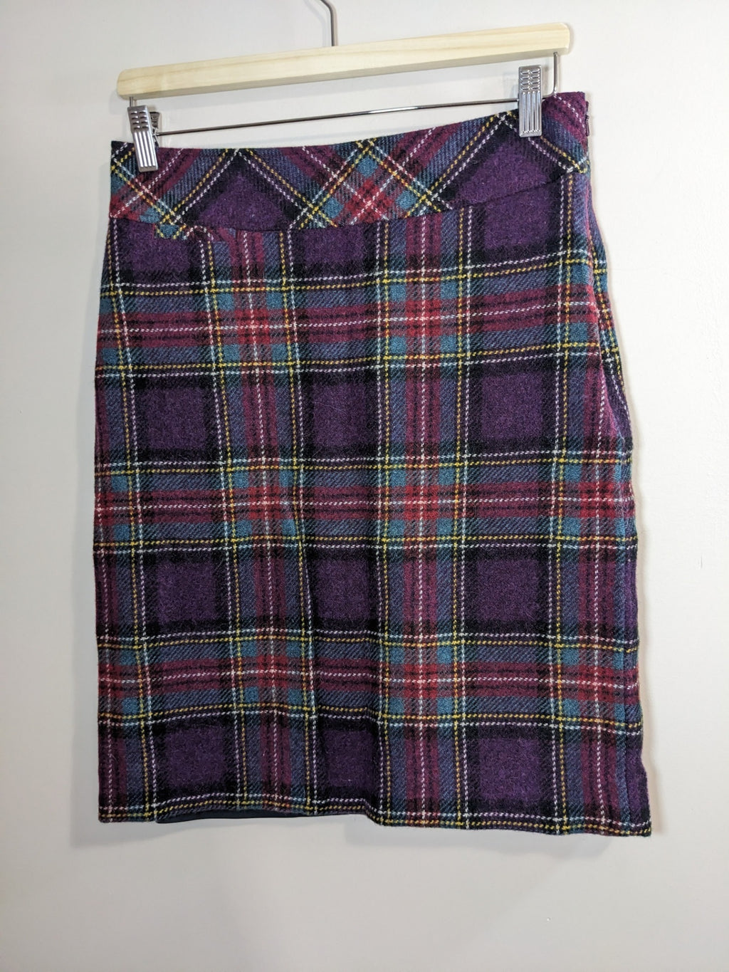 L.L. Bean Plaid Skirt - sz 6