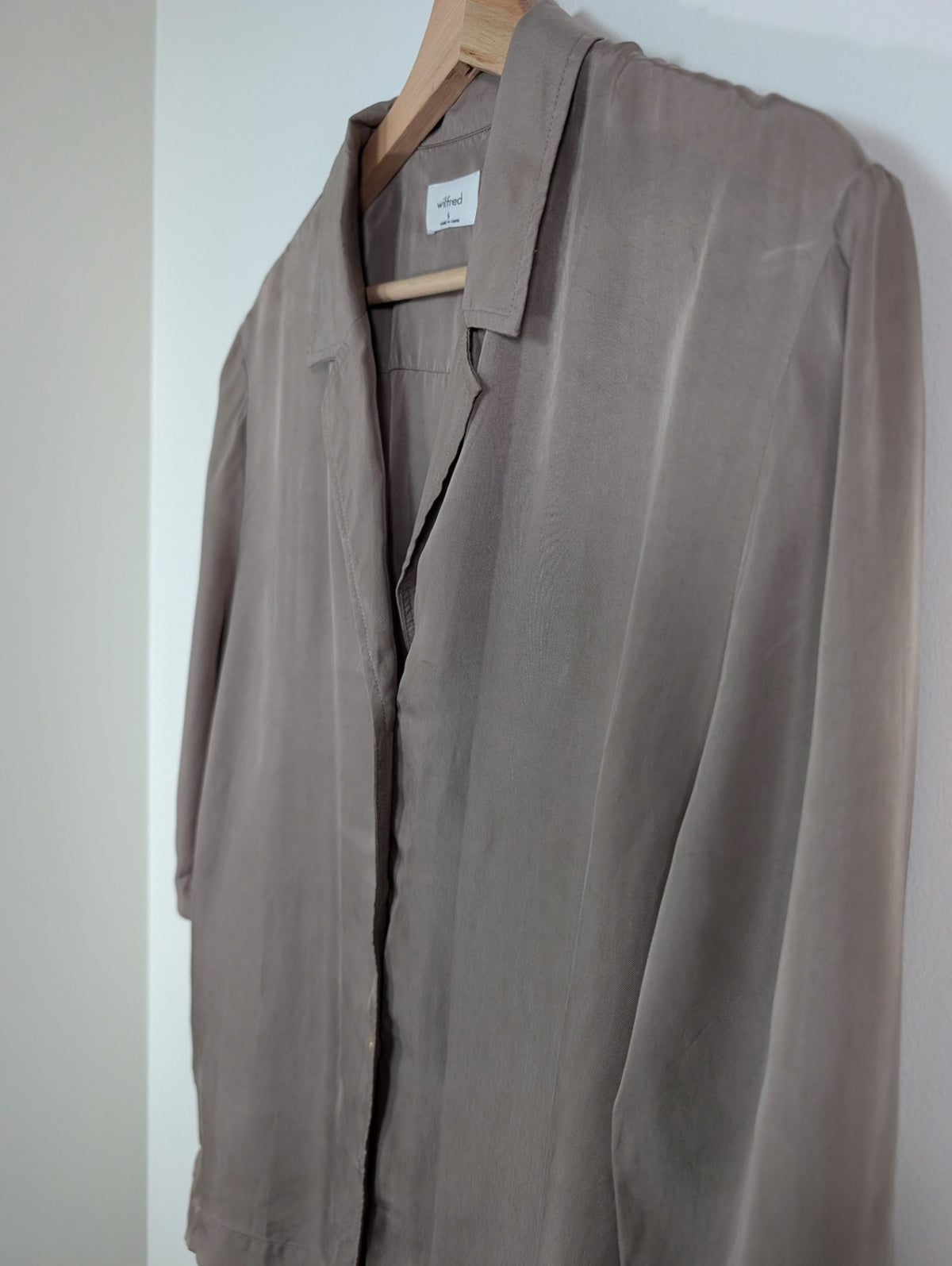 Wilfred grey blouse - S