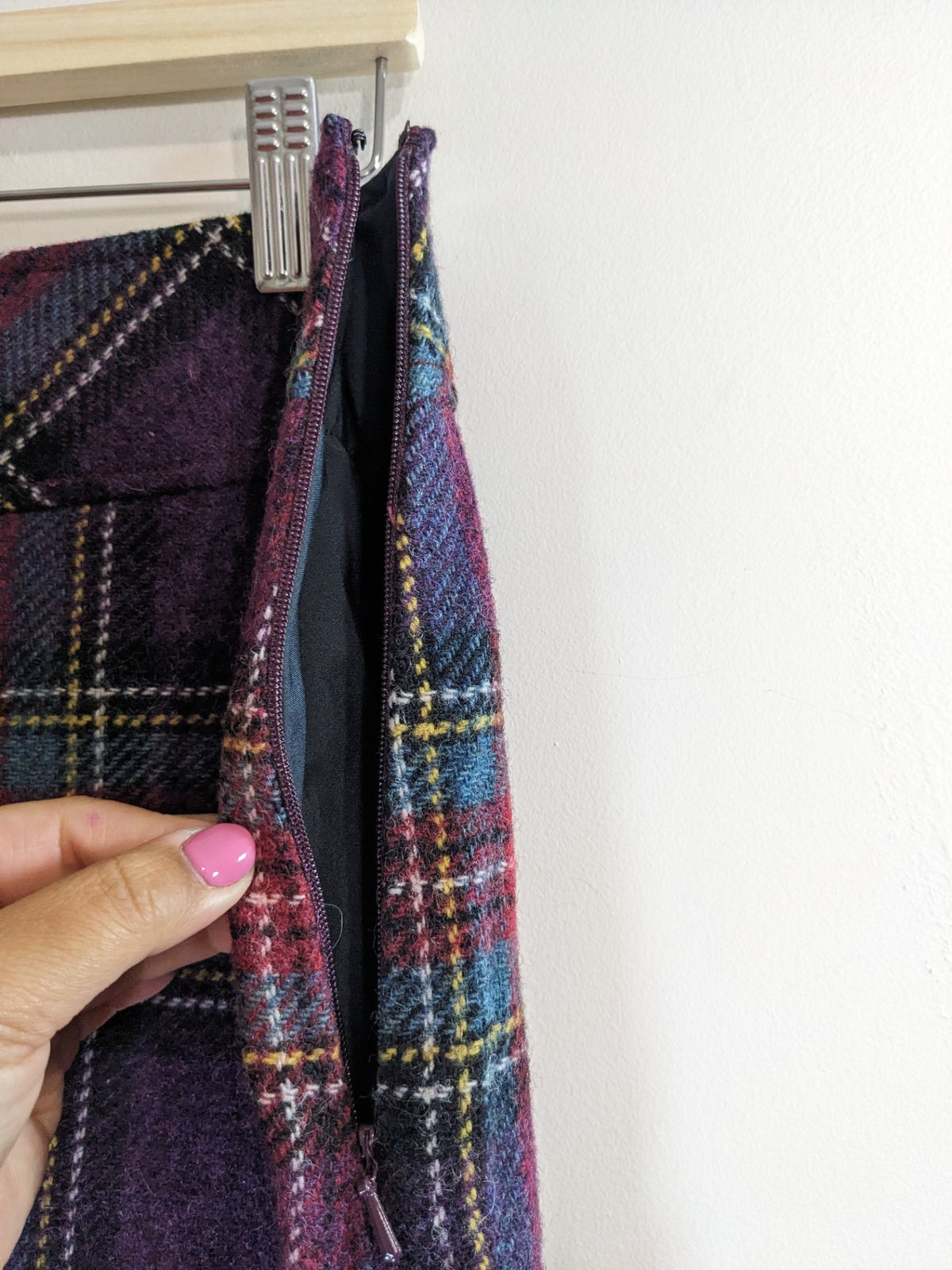 L.L. Bean Plaid Skirt - sz 6