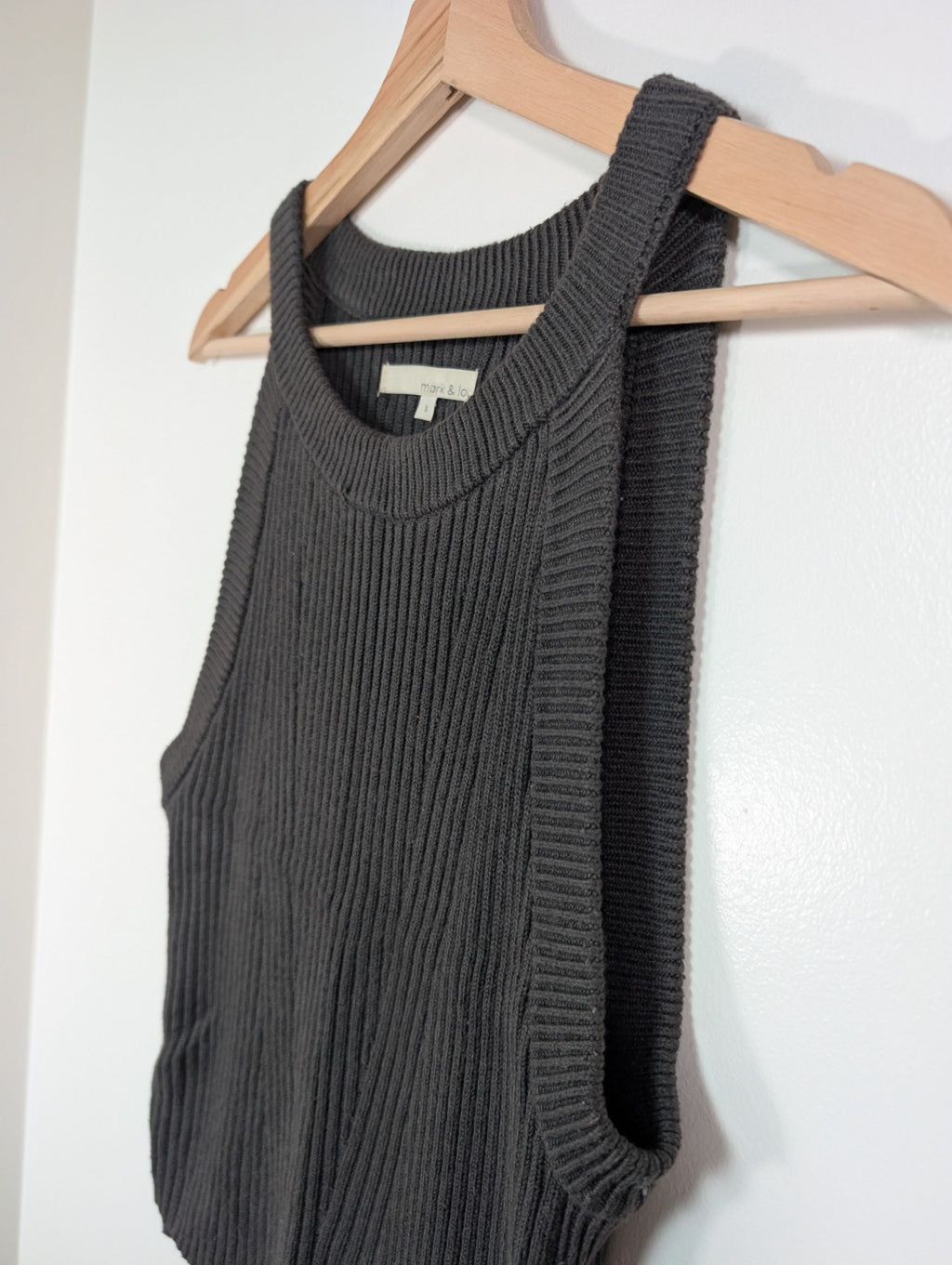 Monk & Lou cashmere blend tank - S