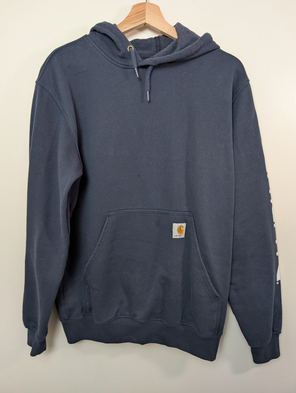 Carhartt navy hoodie - S