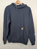 Carhartt navy hoodie - S