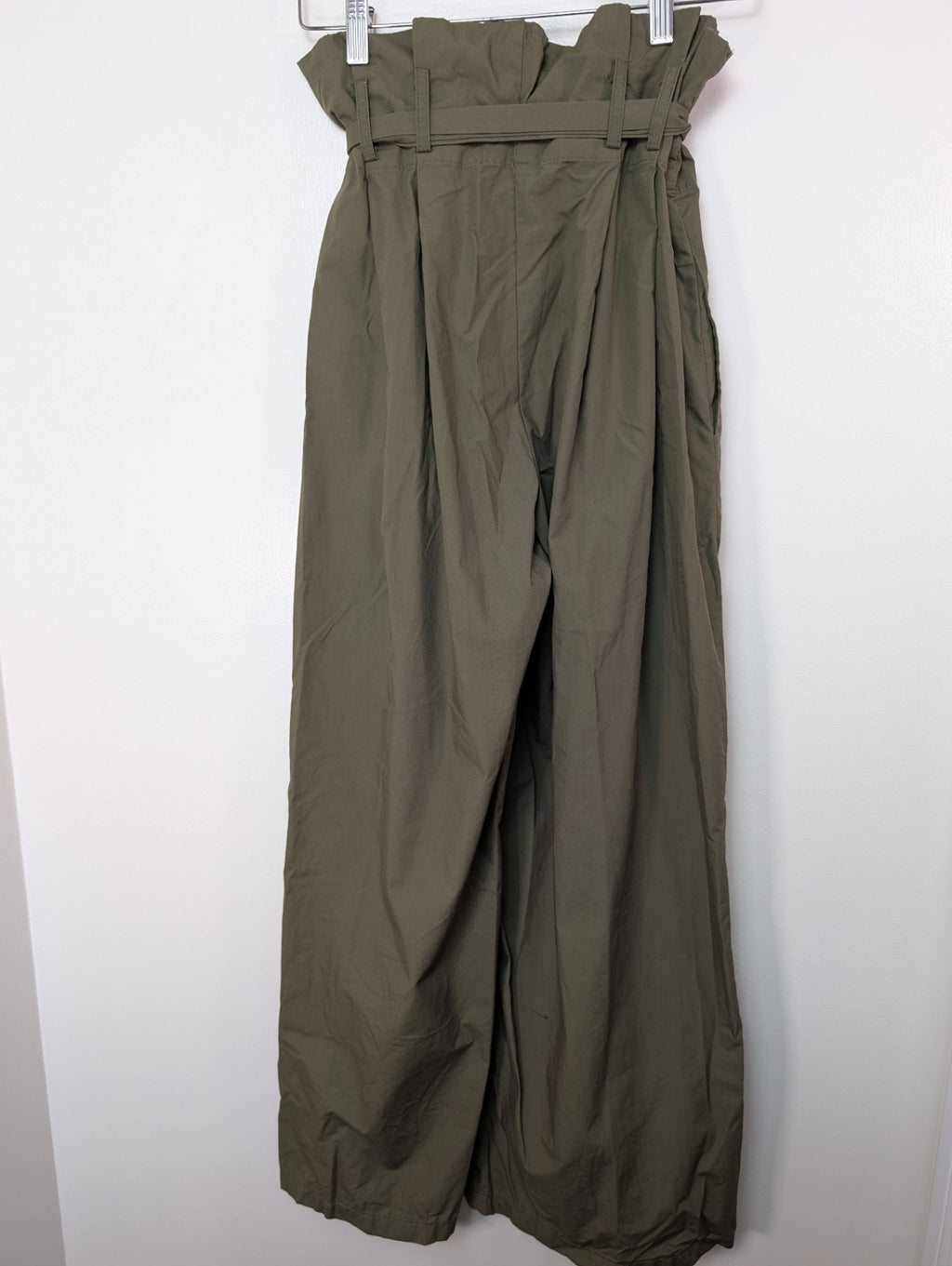 Black Bead green pants - S