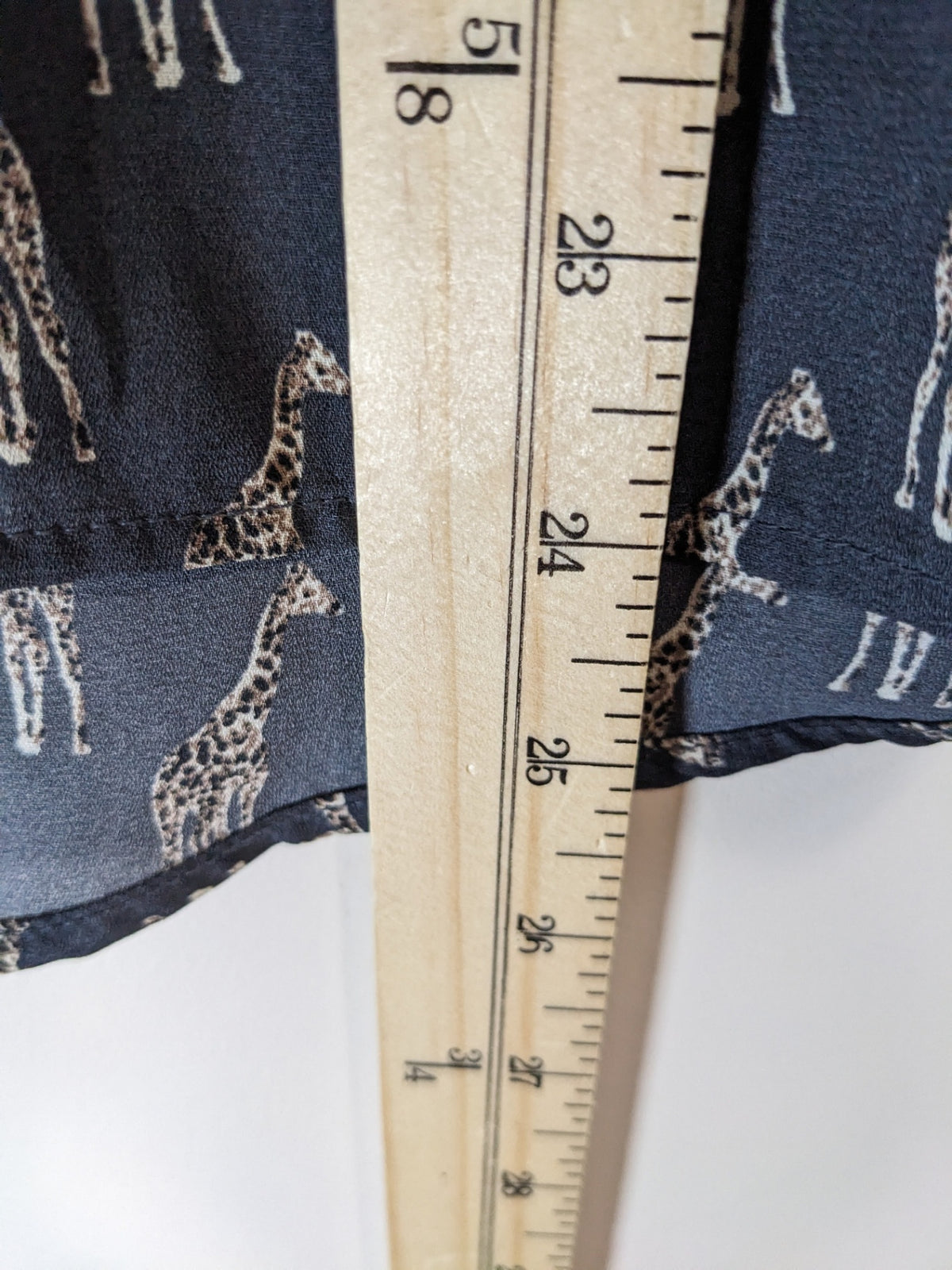 H&M Giraffe Blouse - M
