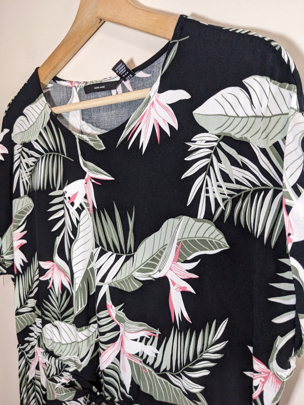 VERO MODA Tropical Print Dress - M