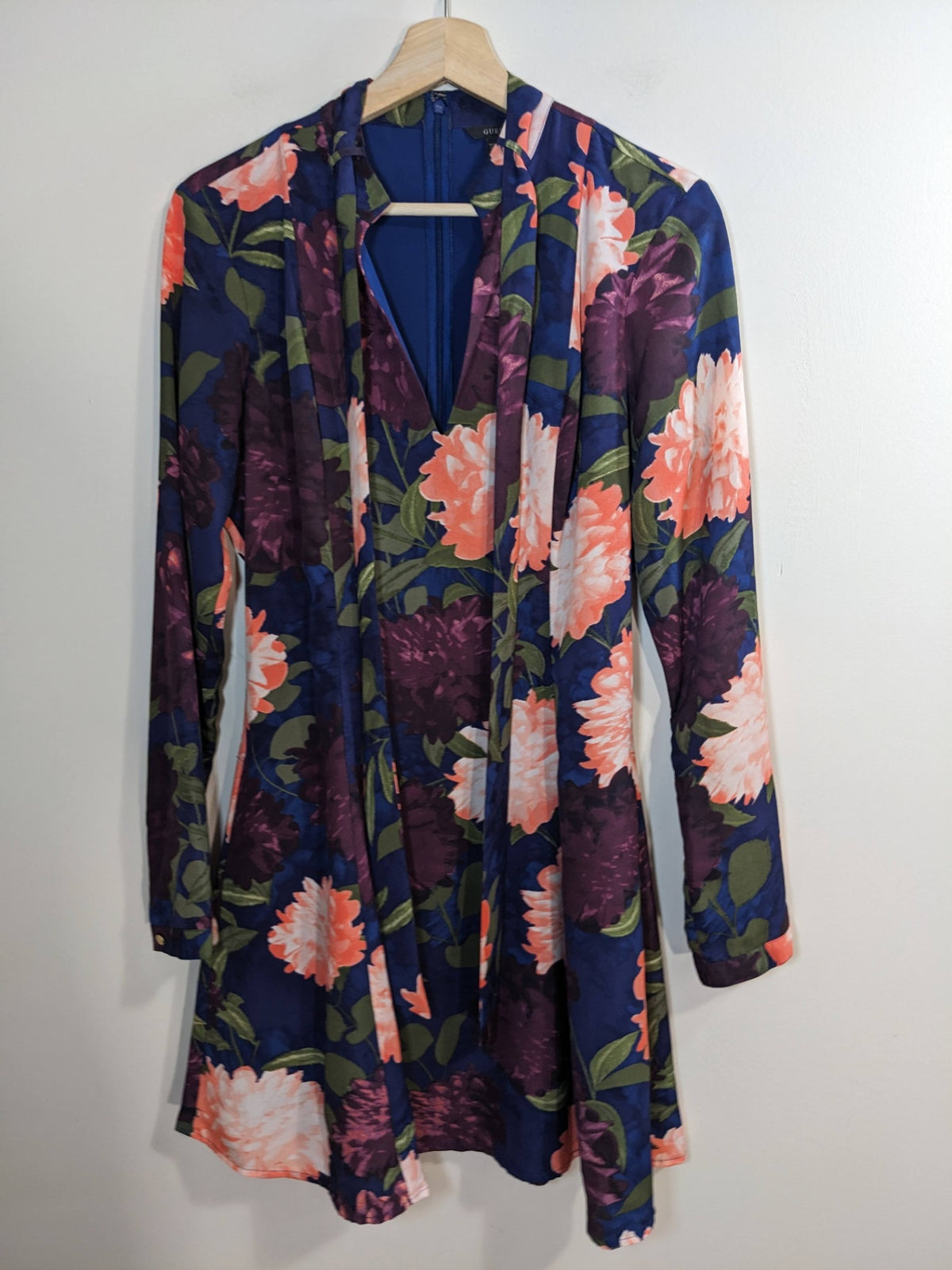 GUESS Blue Floral Dress - sz 6