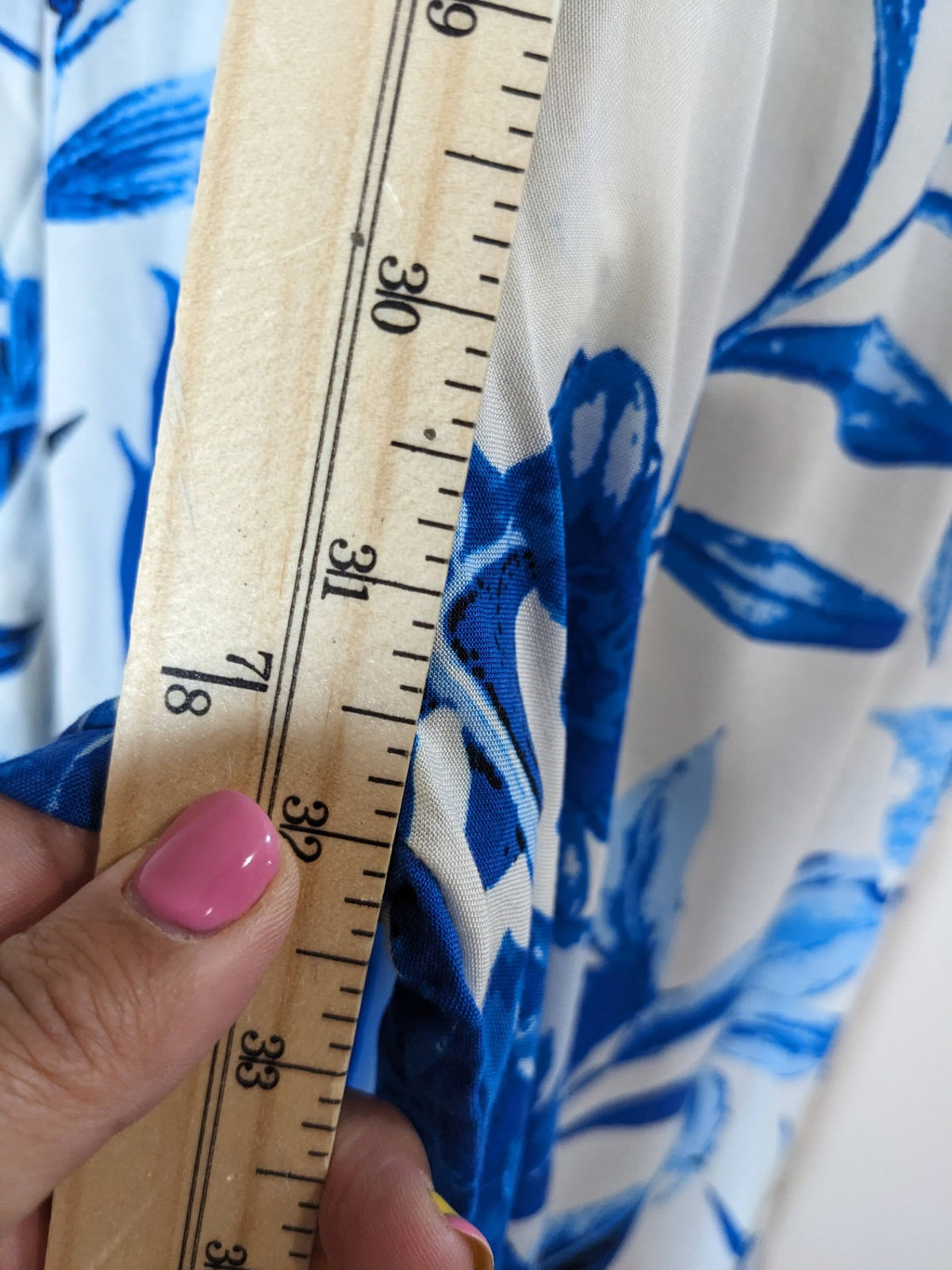 Freemarket White Floral Jumpsuit- M
