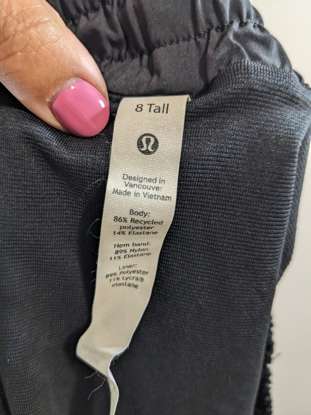 Lululemon Black Shorts - sz 8 
