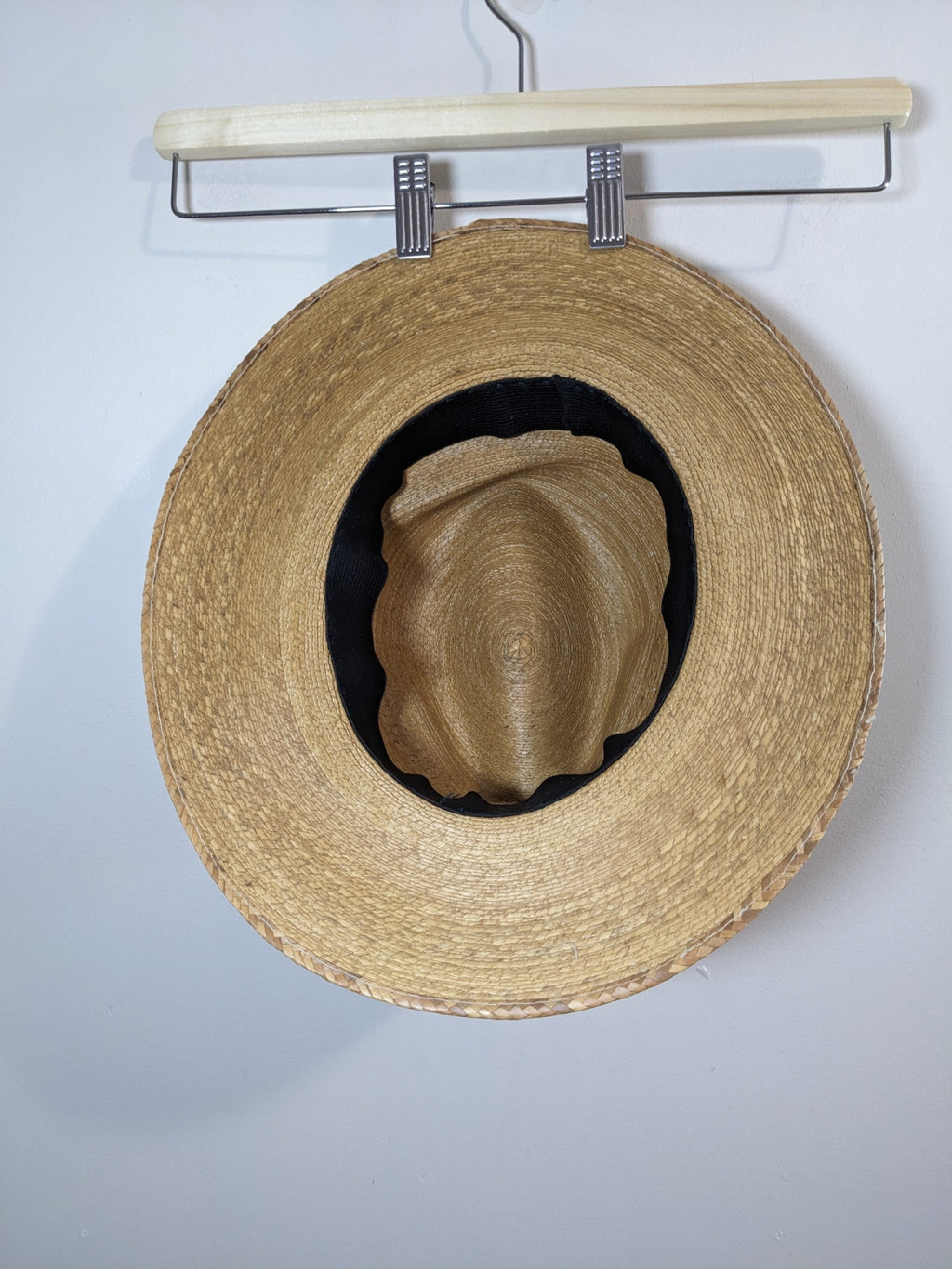 Brown Brim Hat- appears medium