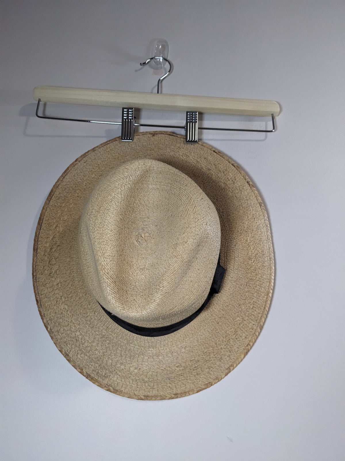 Brown Brim Hat- appears medium