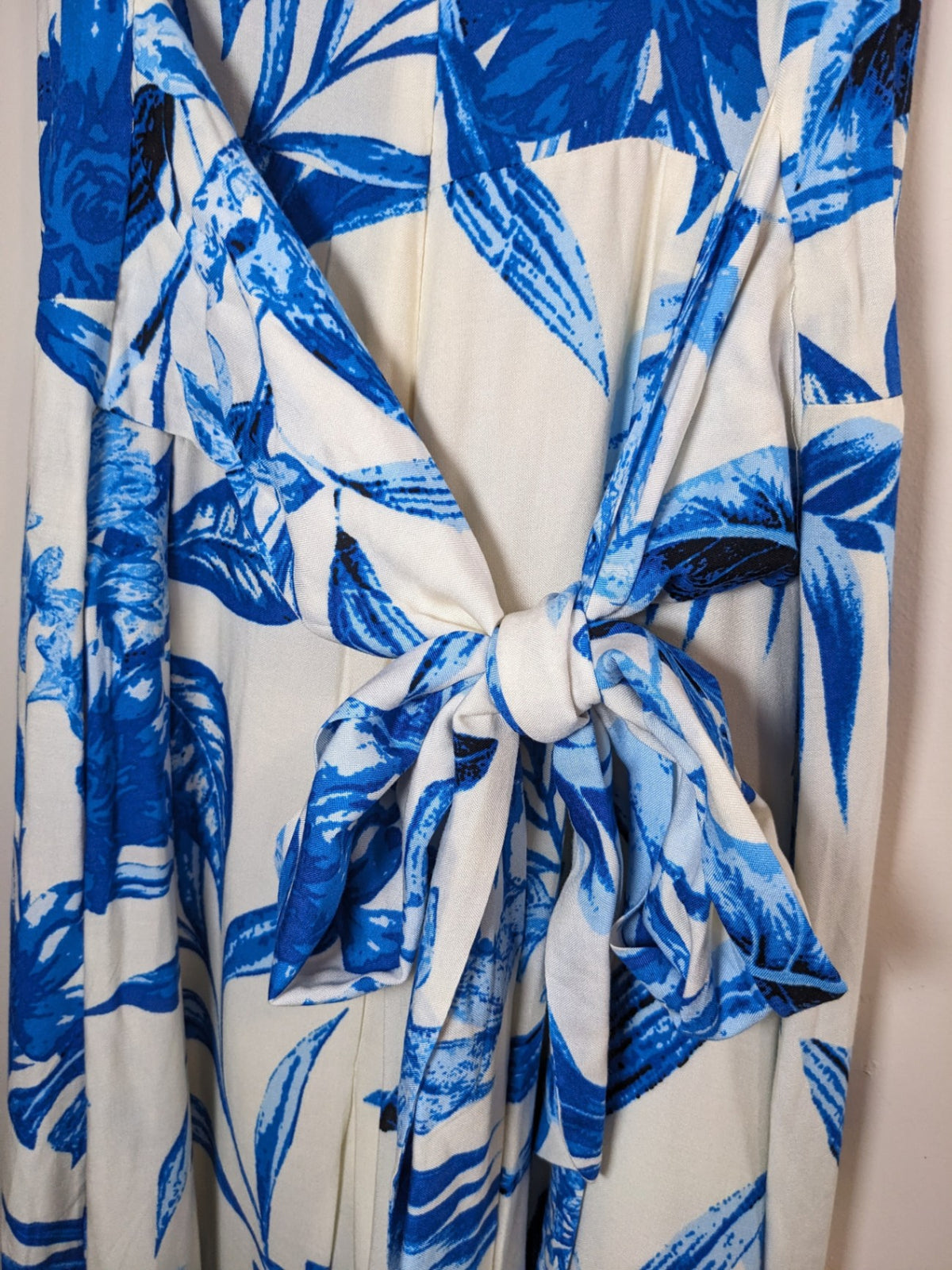 Freemarket White Floral Jumpsuit- M