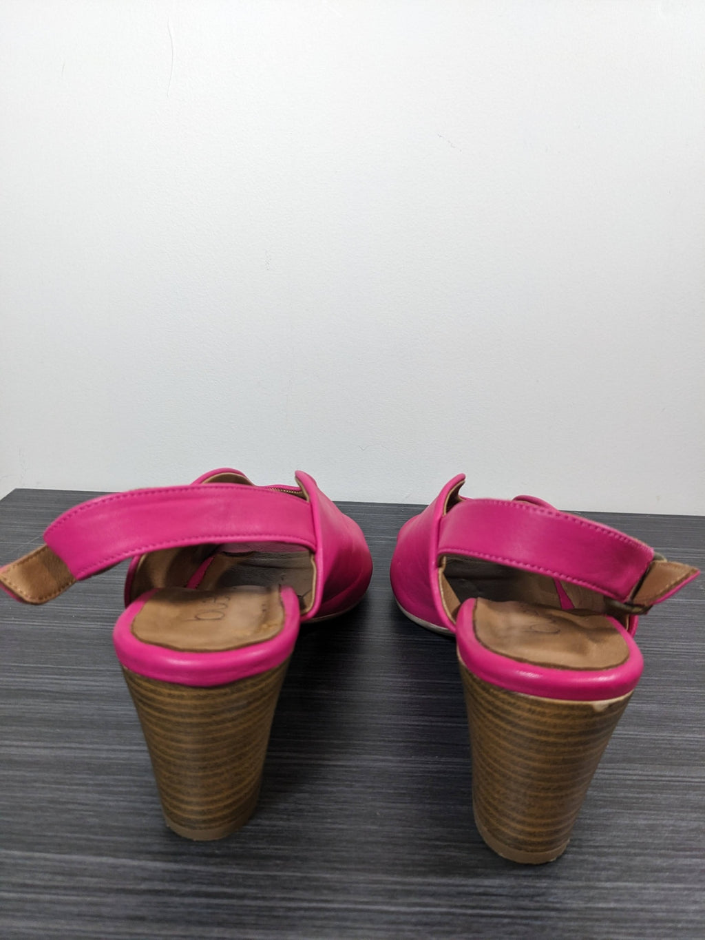 buenos pink mule sandals - sz 41