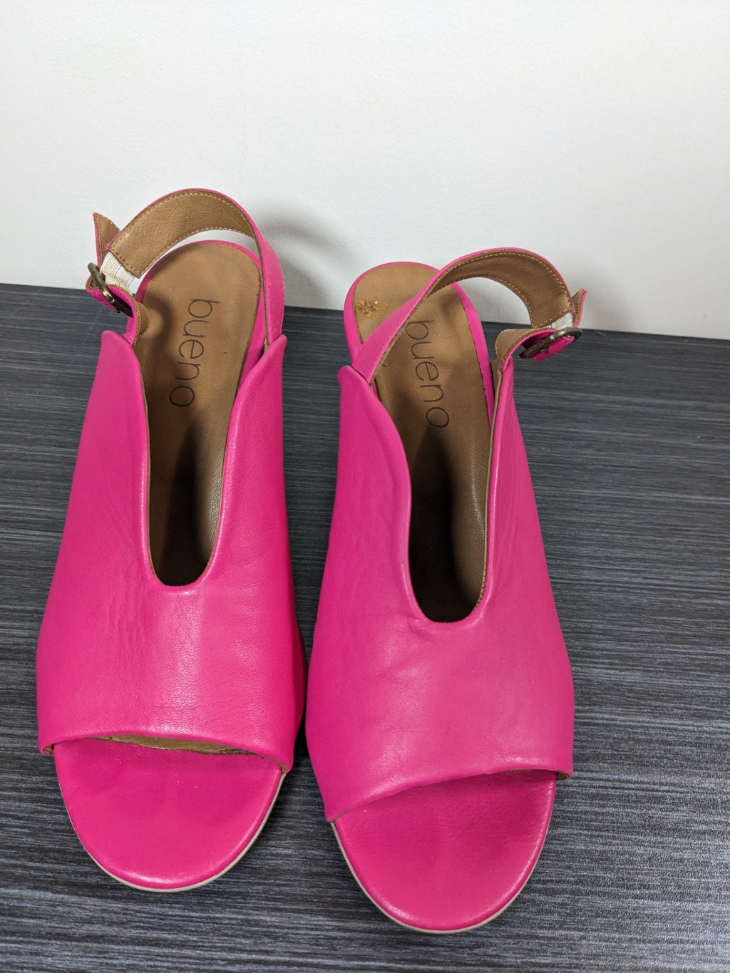 buenos pink mule sandals - sz 41