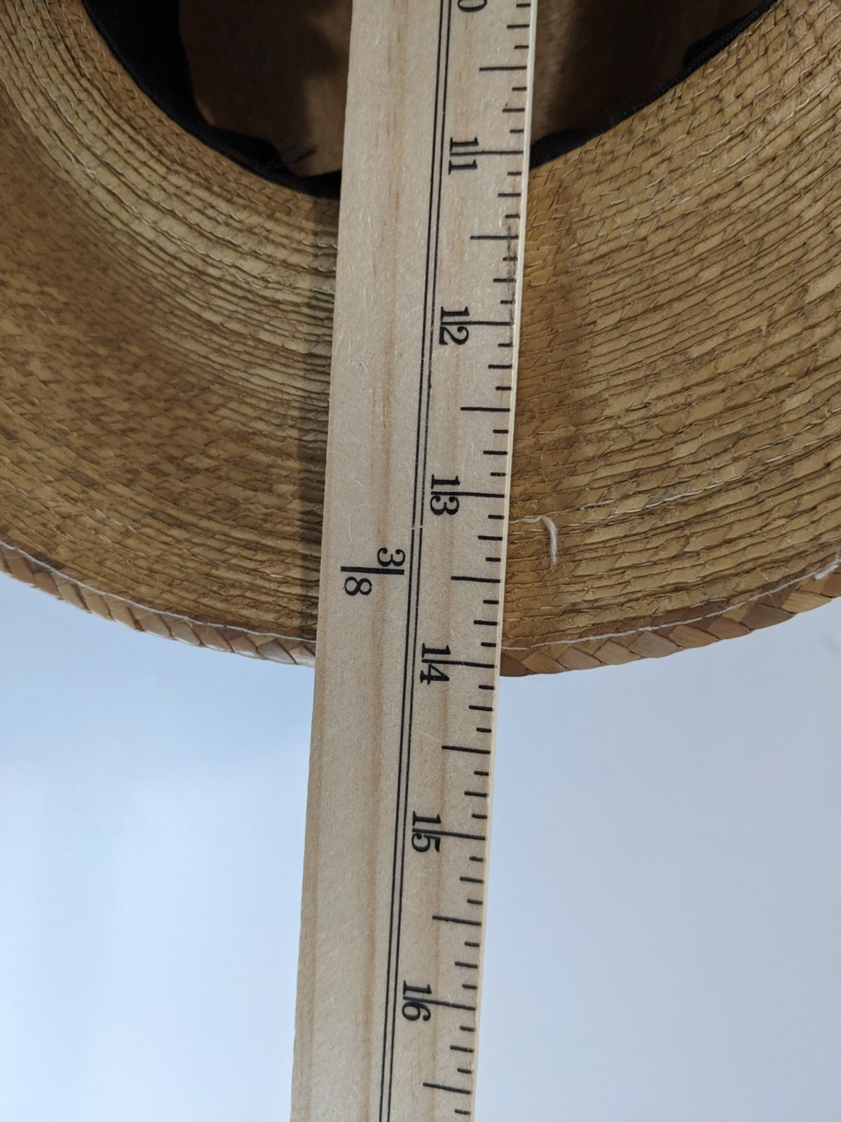 Brown Brim Hat- appears medium