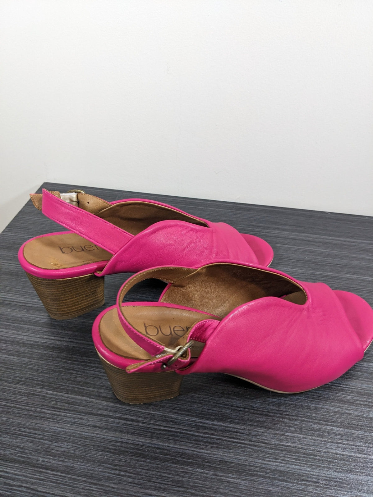 buenos pink mule sandals - sz 41