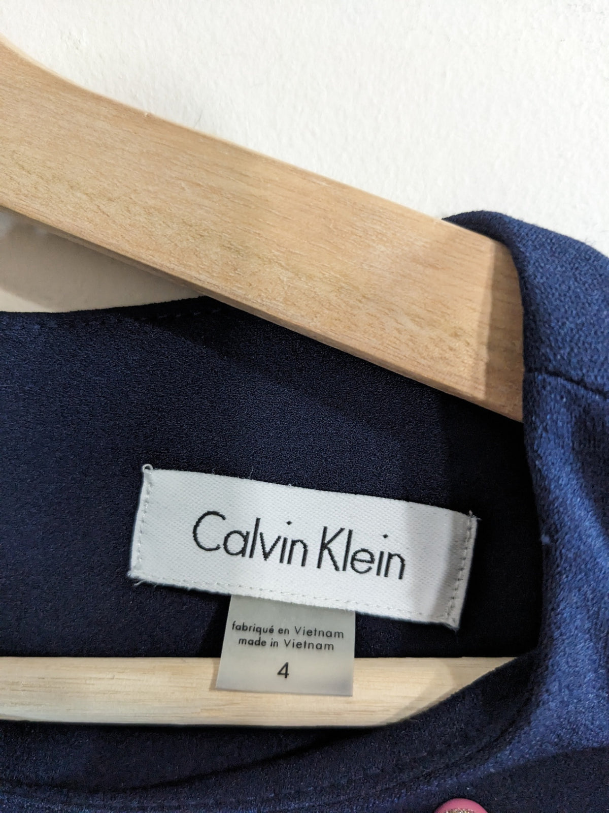 Calvin Klein Navy Dress - sz 4