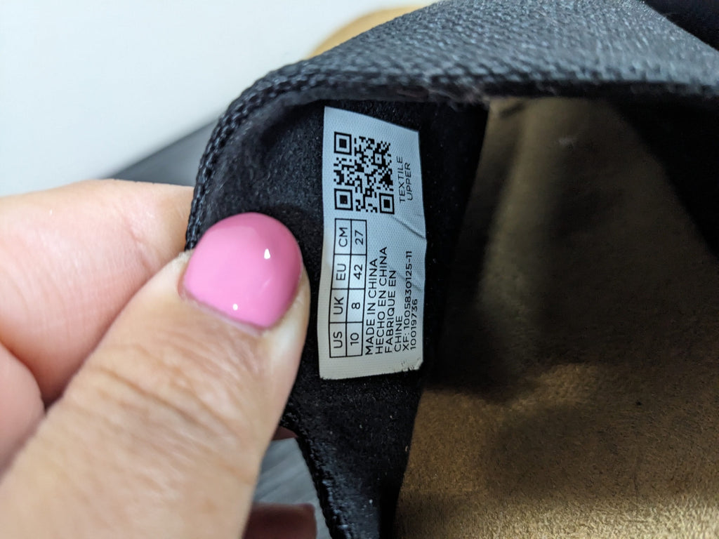 TOMS Black Wedge Sandals - sz 10
